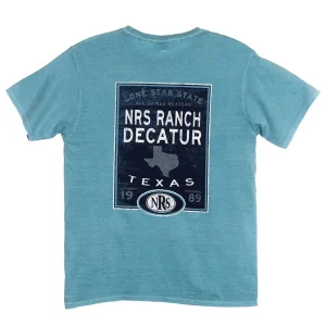 NRS NRS Ranch Lone Star State Logo Denim Tee