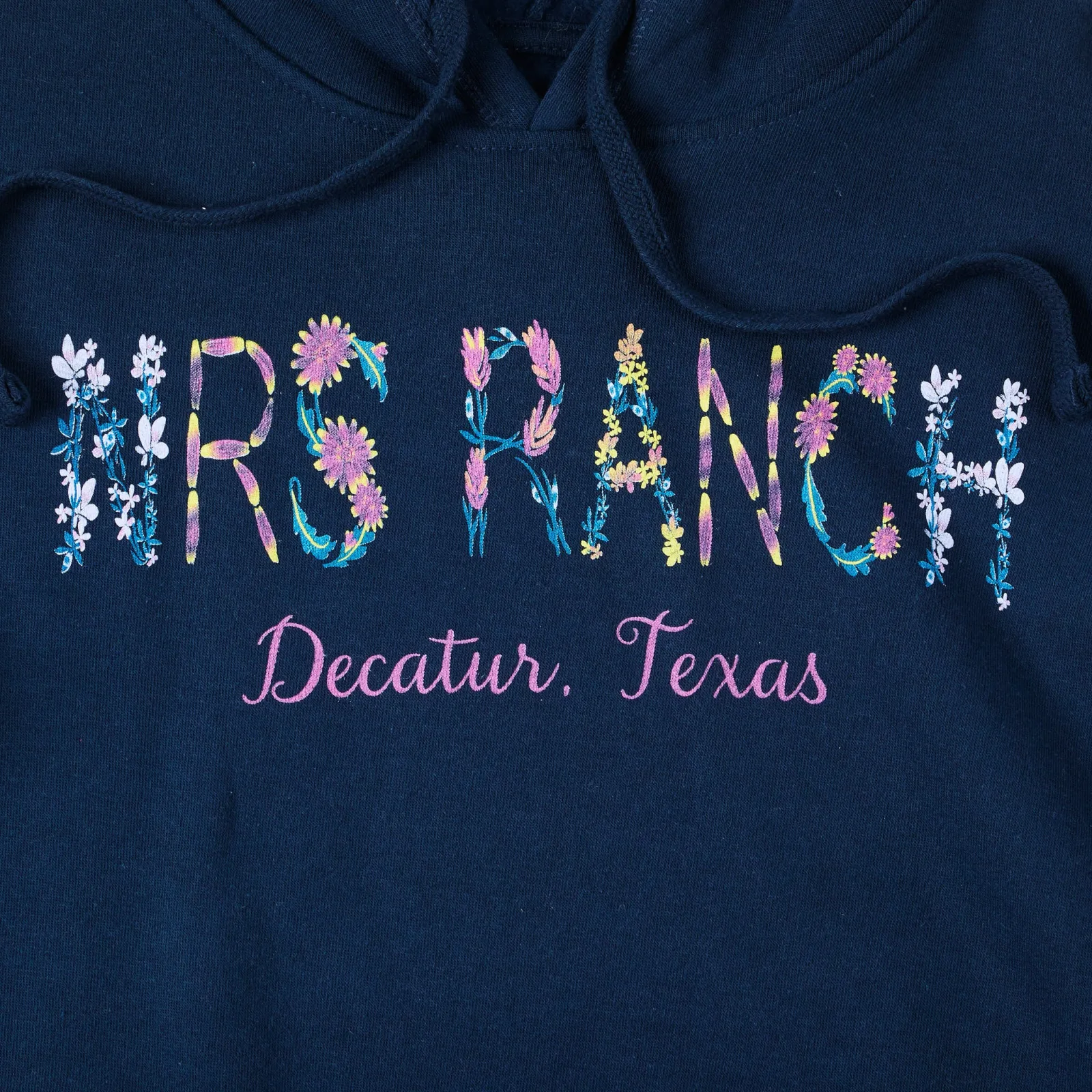 NRS NRS Ranch Navy Floral Print Hoodie - Image 2