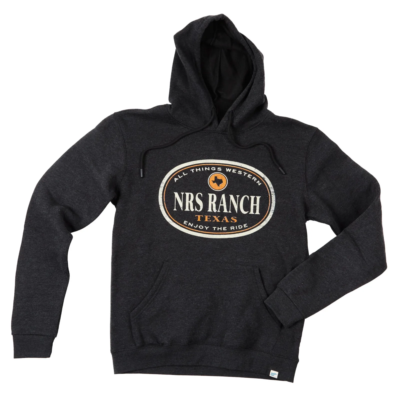 NRS NRS Ranch Oval Logo Charcoal Hoodie - Image 2