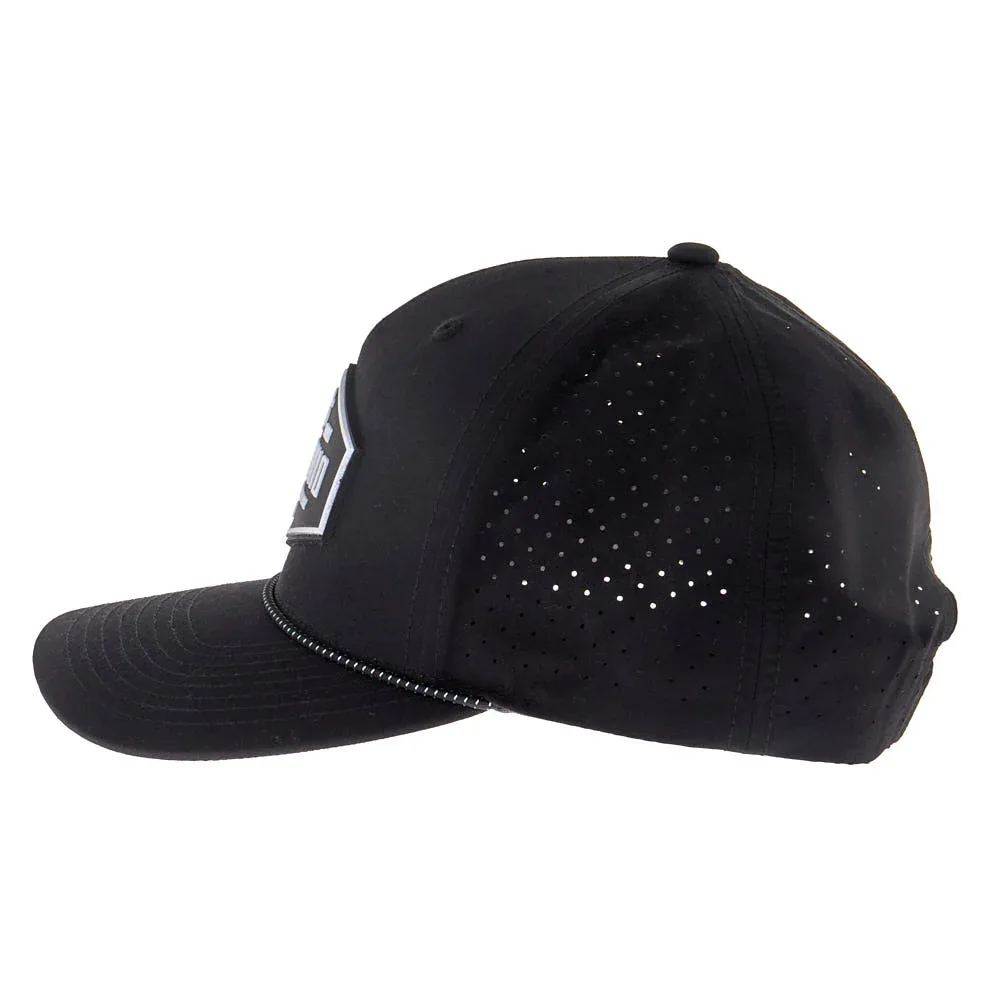 NRS Ohio Black Rubber Patch Cap - Image 2