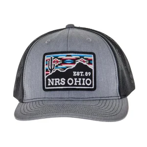NRS Ohio EST 89 Grey, Black Cactus Aztec Cap