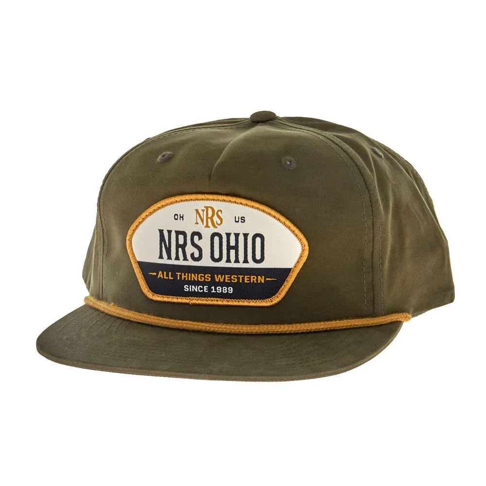 NRS Ohio Loden & Gold Rope Cap - Image 2