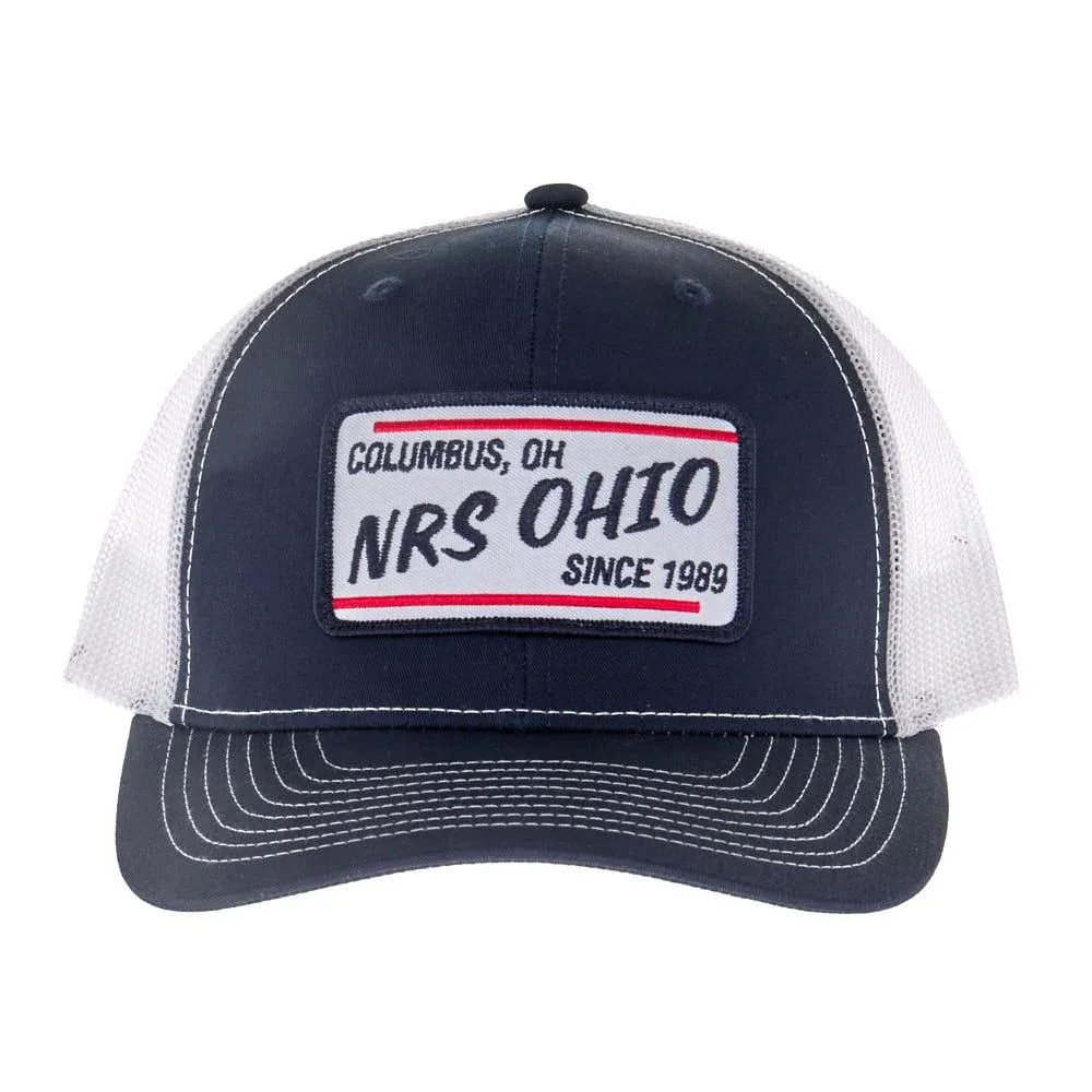 NRS Ohio Navy & White Embroidered Logo Cap