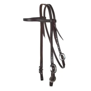 NRS Oiled Browband Headstall with Buckles