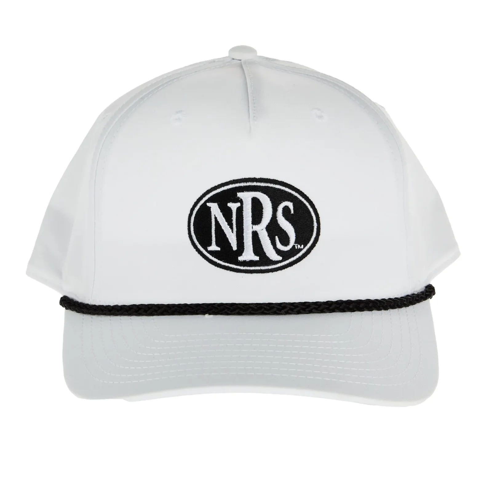 NRS Oval Logo White With Black Rope Cap - Image 2