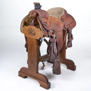 Nrs Pro Series Used 14.5in 1/2 Breed Waffle Stamp Team Roper