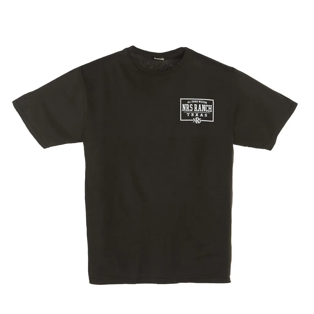 NRS Ranch All Things Western Black Back Logo Tee Shirt - Image 2