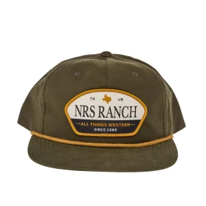 NRS Ranch All Things Western Loden & Gold Cap