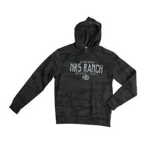 NRS Ranch Black Camo Light Weight Hoodie