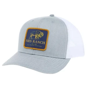 NRS Ranch Buffalo Grey/White Cap
