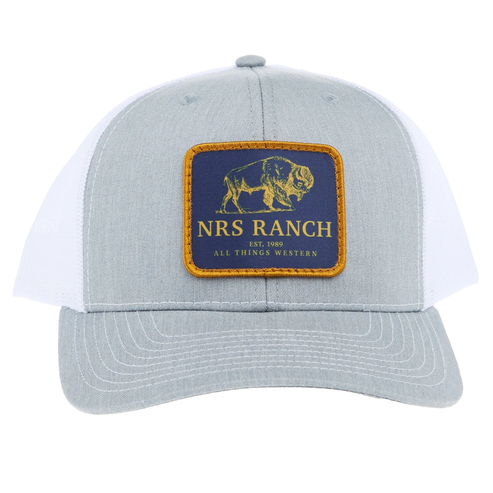 NRS Ranch Buffalo Grey/White Cap - Image 2