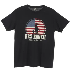 NRS Ranch Calf Roper Coal Tee
