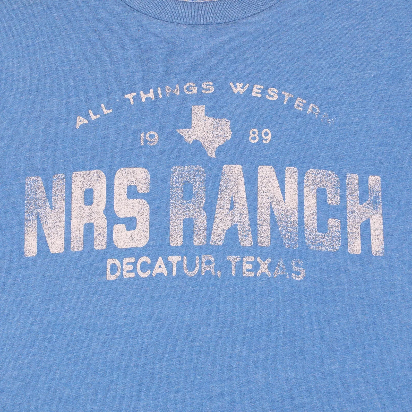 NRS Ranch Cali Blue Bubble Logo Tee - Image 2