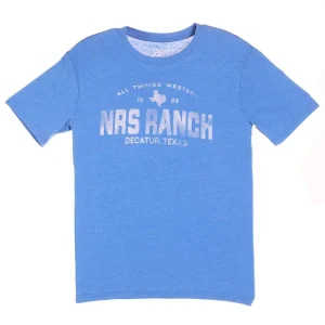 NRS Ranch Cali Blue Bubble Logo Tee