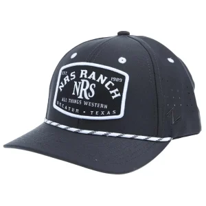NRS Ranch Charcoal and White Rope Cap