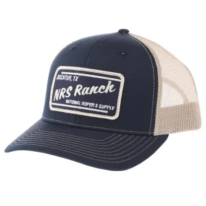 NRS Ranch Decatur TX Patch Navy/Khaki Cap
