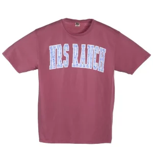 NRS Ranch Dusty Rose Floral Logo Tee Shirt