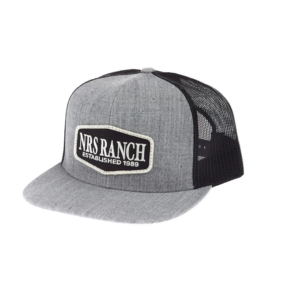NRS Ranch Established 1989 Grey & Black Cap - Image 2