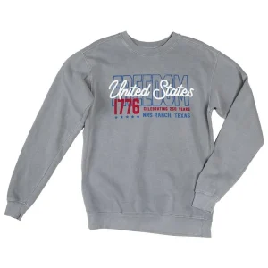 NRS Ranch Freedom 1776 Steel Grey Sweatshirt
