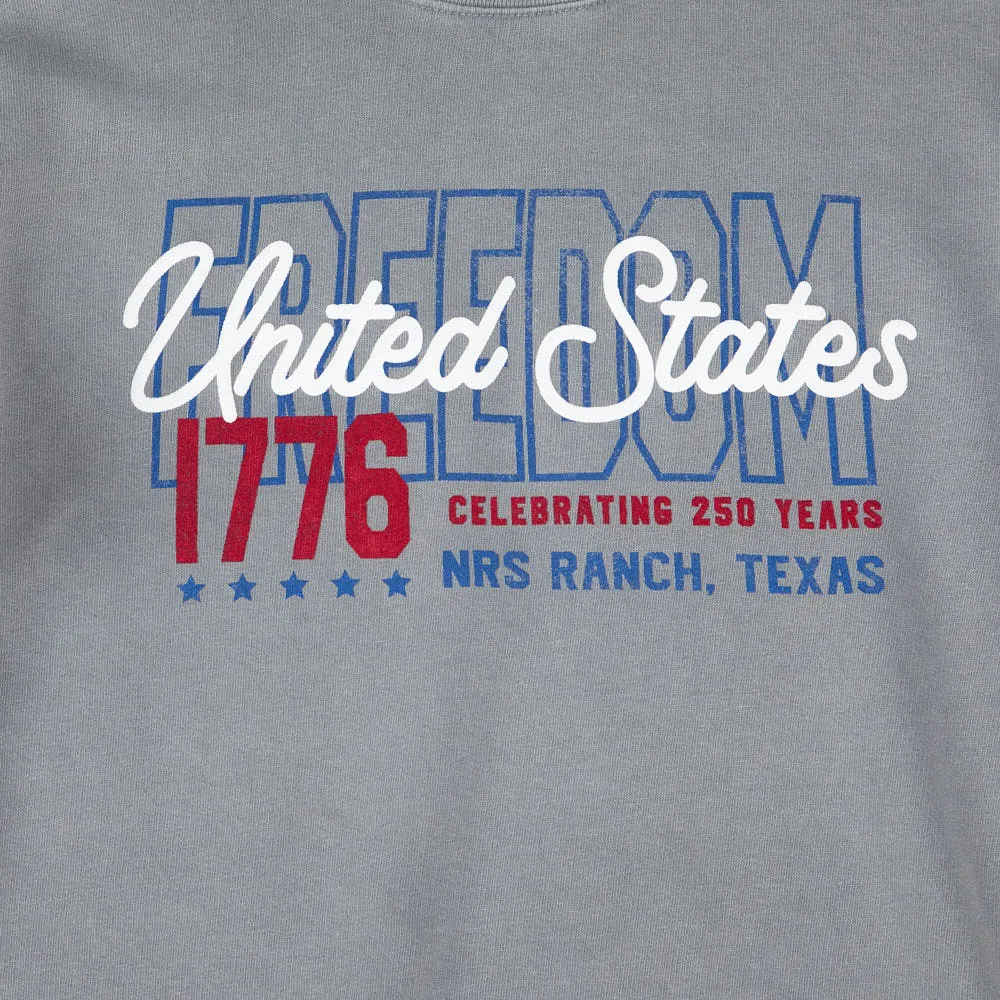 NRS Ranch Freedom 1776 Steel Grey Sweatshirt - Image 2