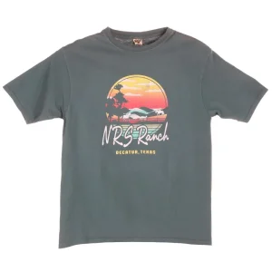 NRS Ranch Horse Corral Teal Tee
