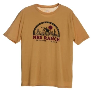 NRS Ranch Longhorn Desert Mustard Tee