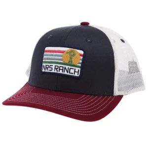 NRS Ranch Navy and Maroon Windmill Cap
