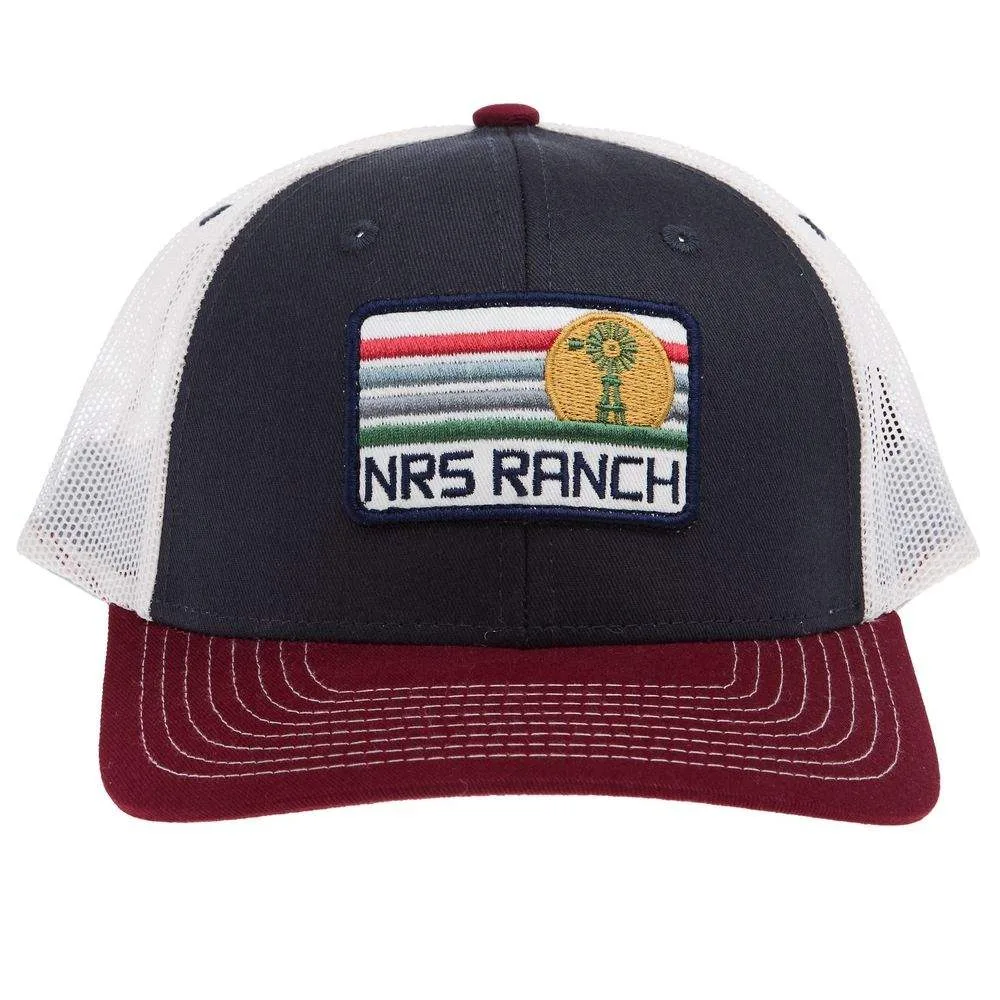 NRS Ranch Navy and Maroon Windmill Cap - Image 2