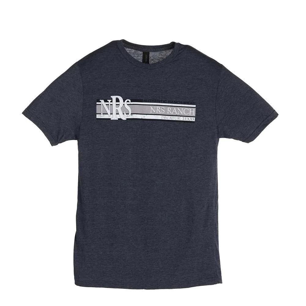 NRS Ranch Navy Logo Tee Shirt