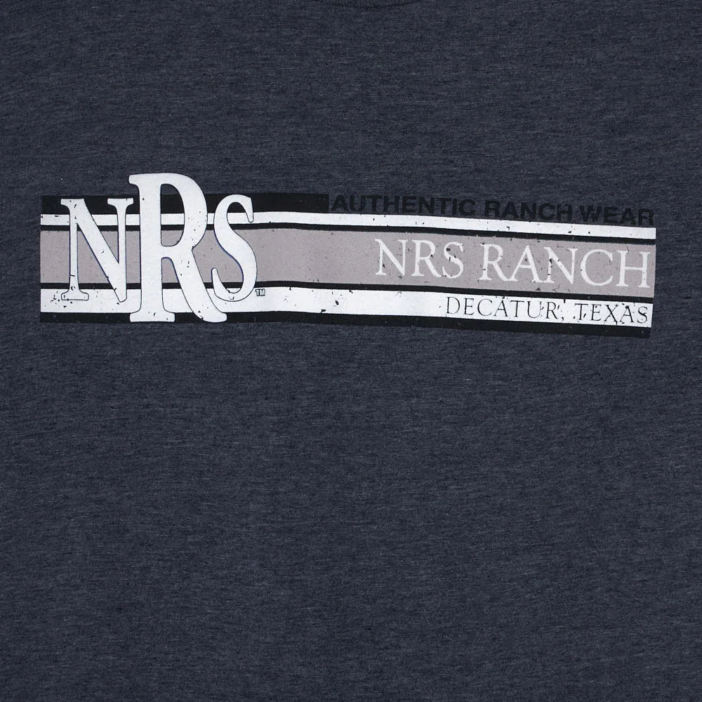 NRS Ranch Navy Logo Tee Shirt - Image 2