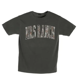 NRS Ranch Olive Camo Logo Tee Shirt