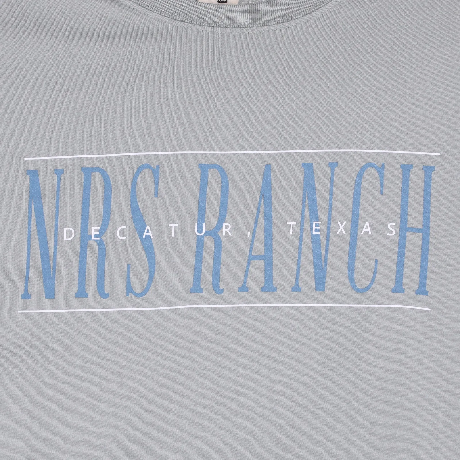 NRS Ranch Pale Jade Logo Tee - Image 2