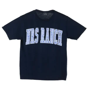 NRS Ranch Reactive Navy Floral Logo Tee Shirt