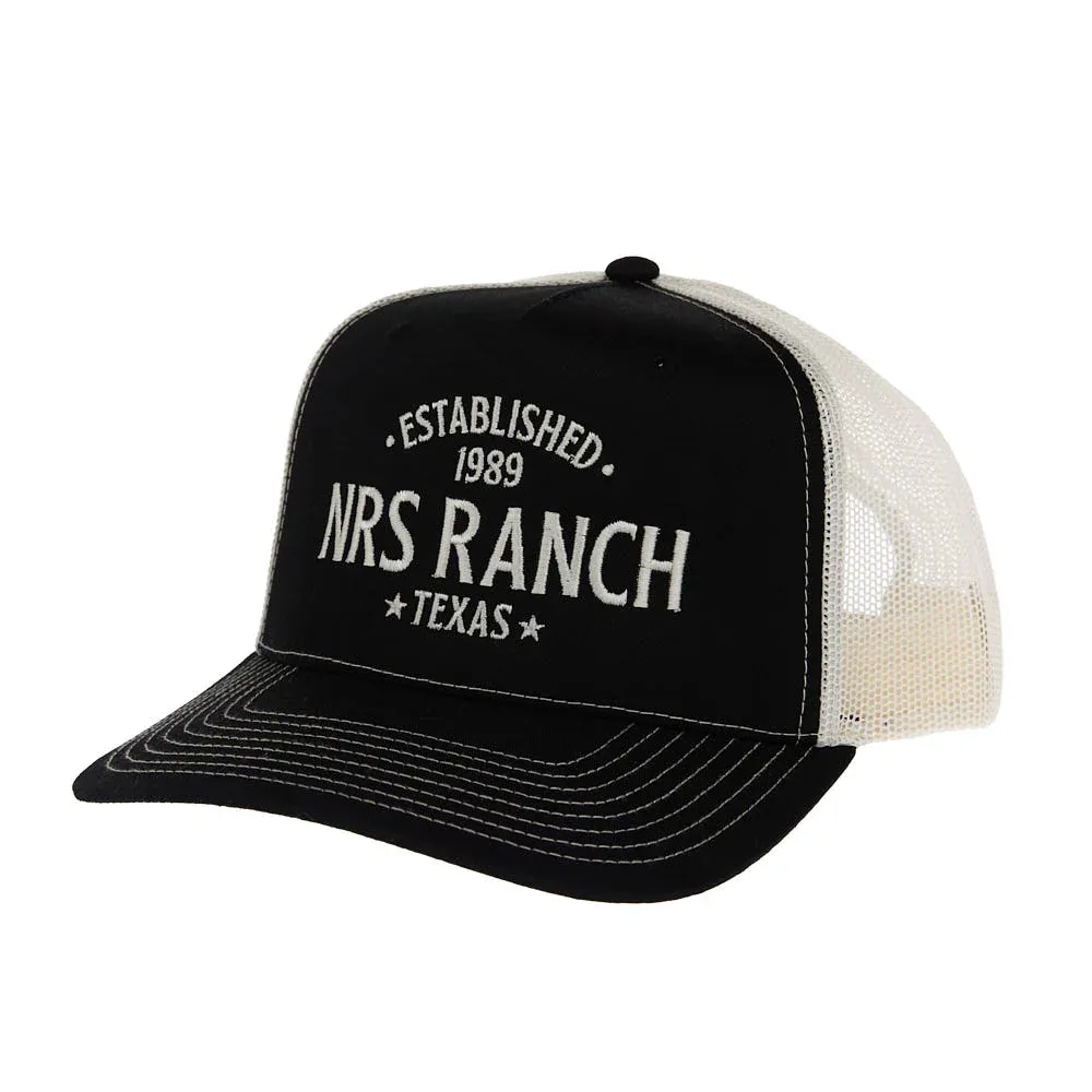 NRS Ranch Texas Black & Birch Embroidered Logo Cap - Image 2