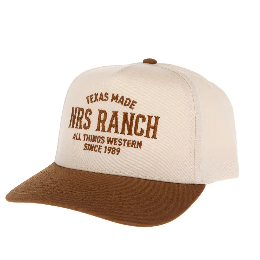 NRS Ranch Texas Made Cream & Caramel Cap - Image 2