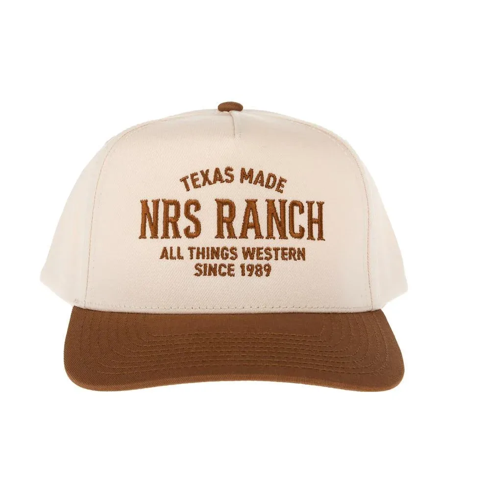 NRS Ranch Texas Made Cream & Caramel Cap
