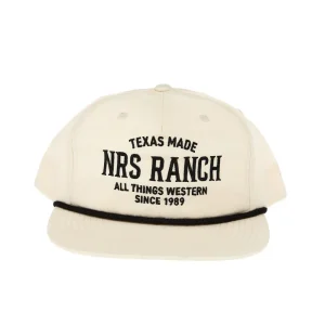 NRS Ranch Texas Made Umpqua Birch & Black Rope Cap