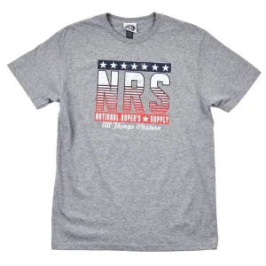 NRS Red and White Stars Logo Tee