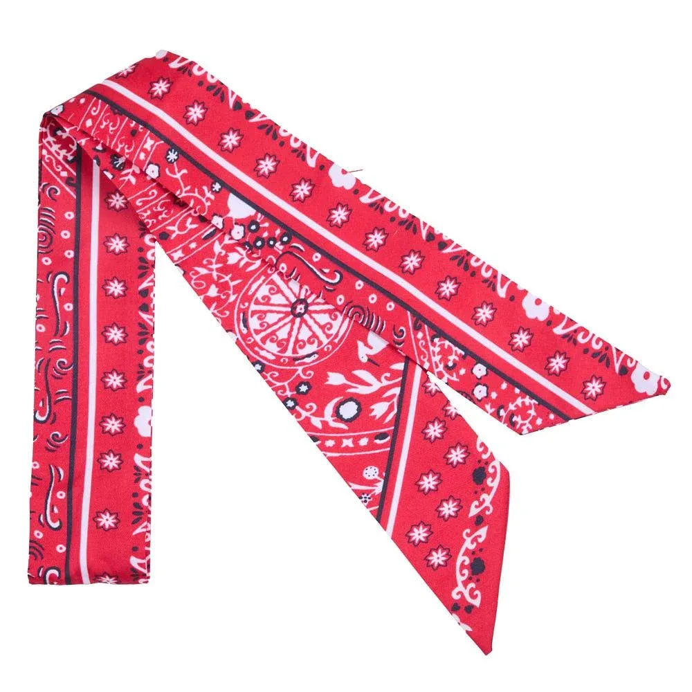 NRS Red Bandana Style Twilly