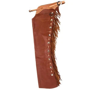 NRS Rust and Cream Lace Extra Small Chaps