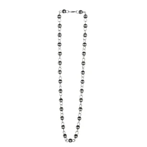 NRS Sterling Chain and Navajo Pearl Necklace