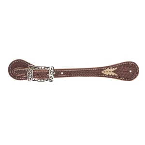 NRS Straight Rawhide Spur Straps