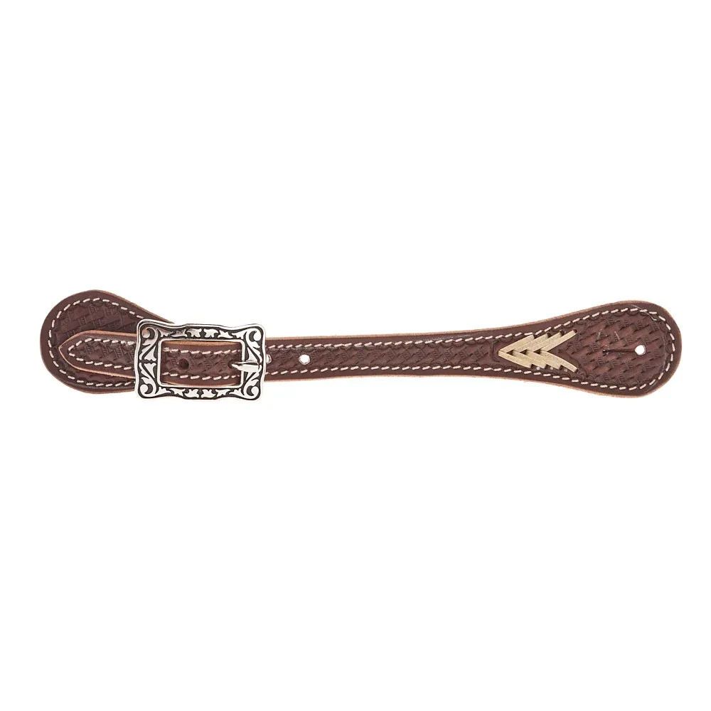 NRS Straight Rawhide Spur Straps