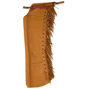 NRS Sunset Tan and Brown Lace Large Chaps