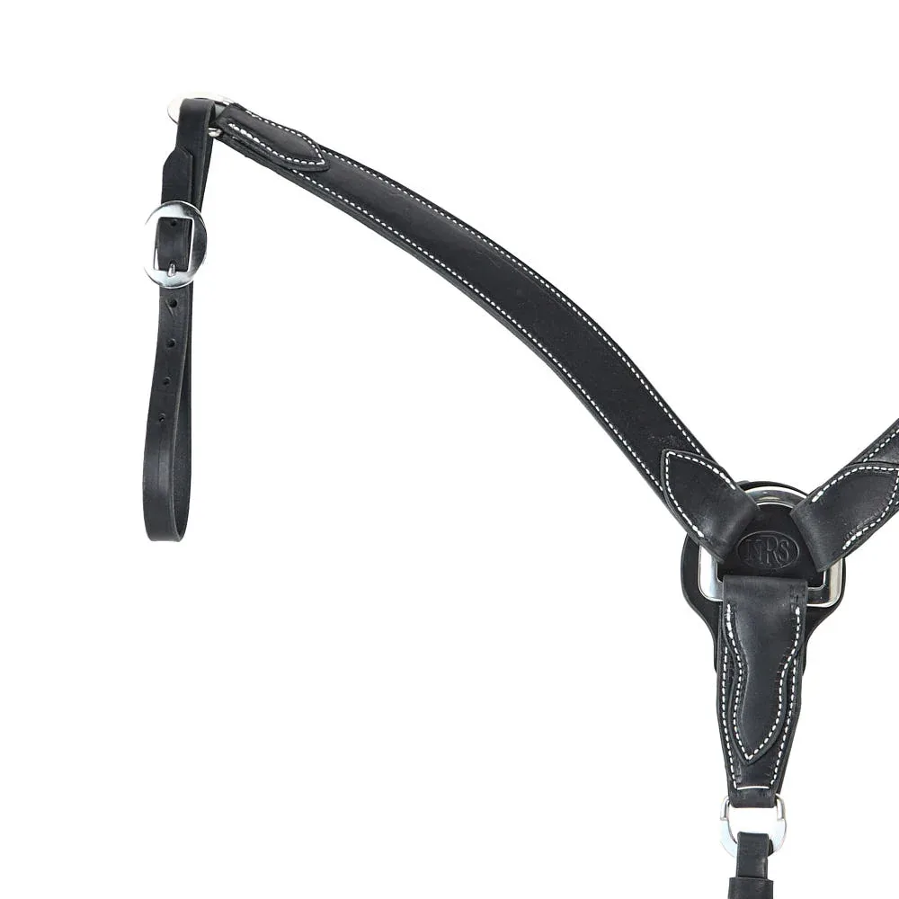 NRS Tack Black 1 1/2in Tapered Breast Collar - Image 2