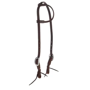 NRS TACK Chocolate Roughout Single Ear Gag Headstall