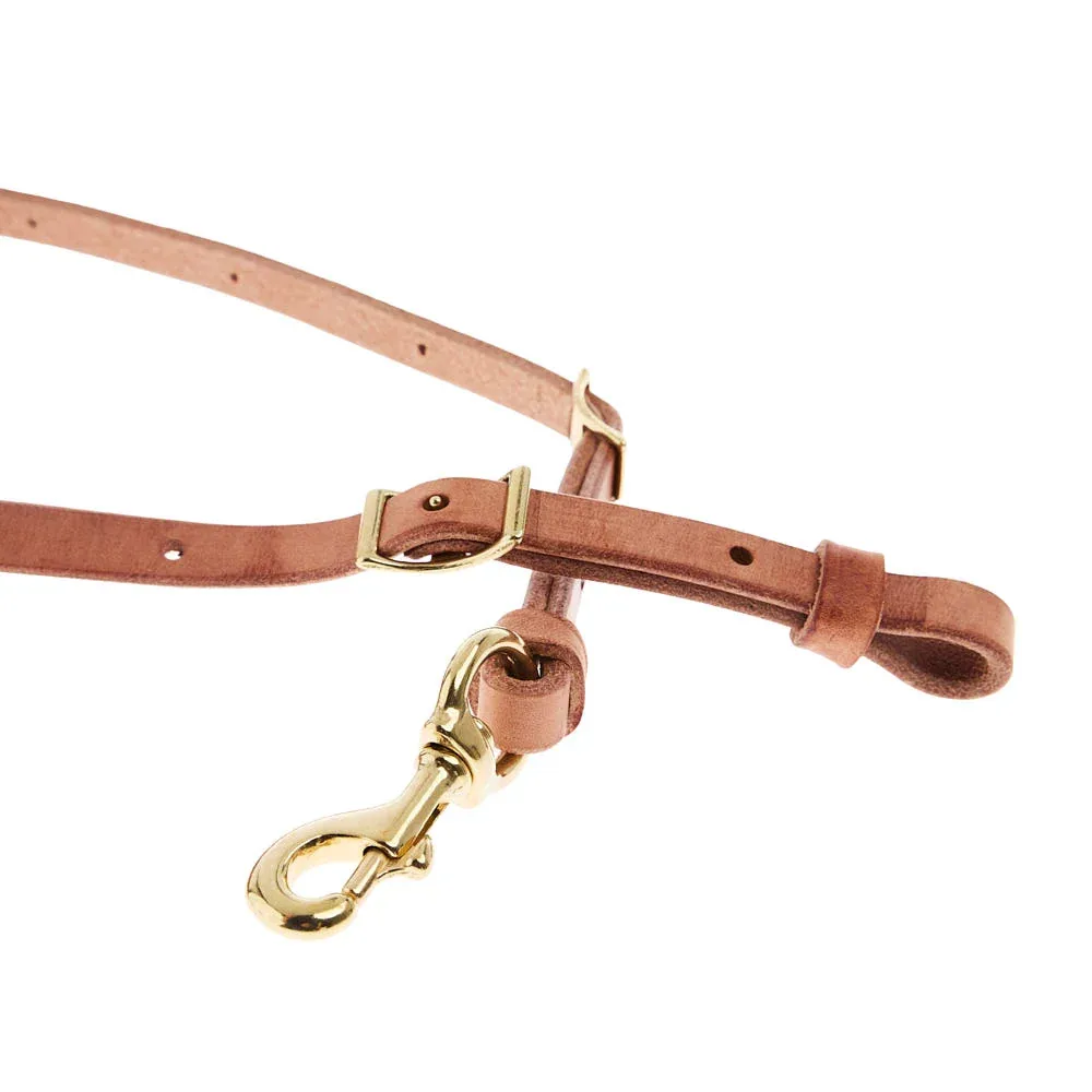 NRS TACK Fuchsia and Leopard Laced Barrel Reins - Image 2