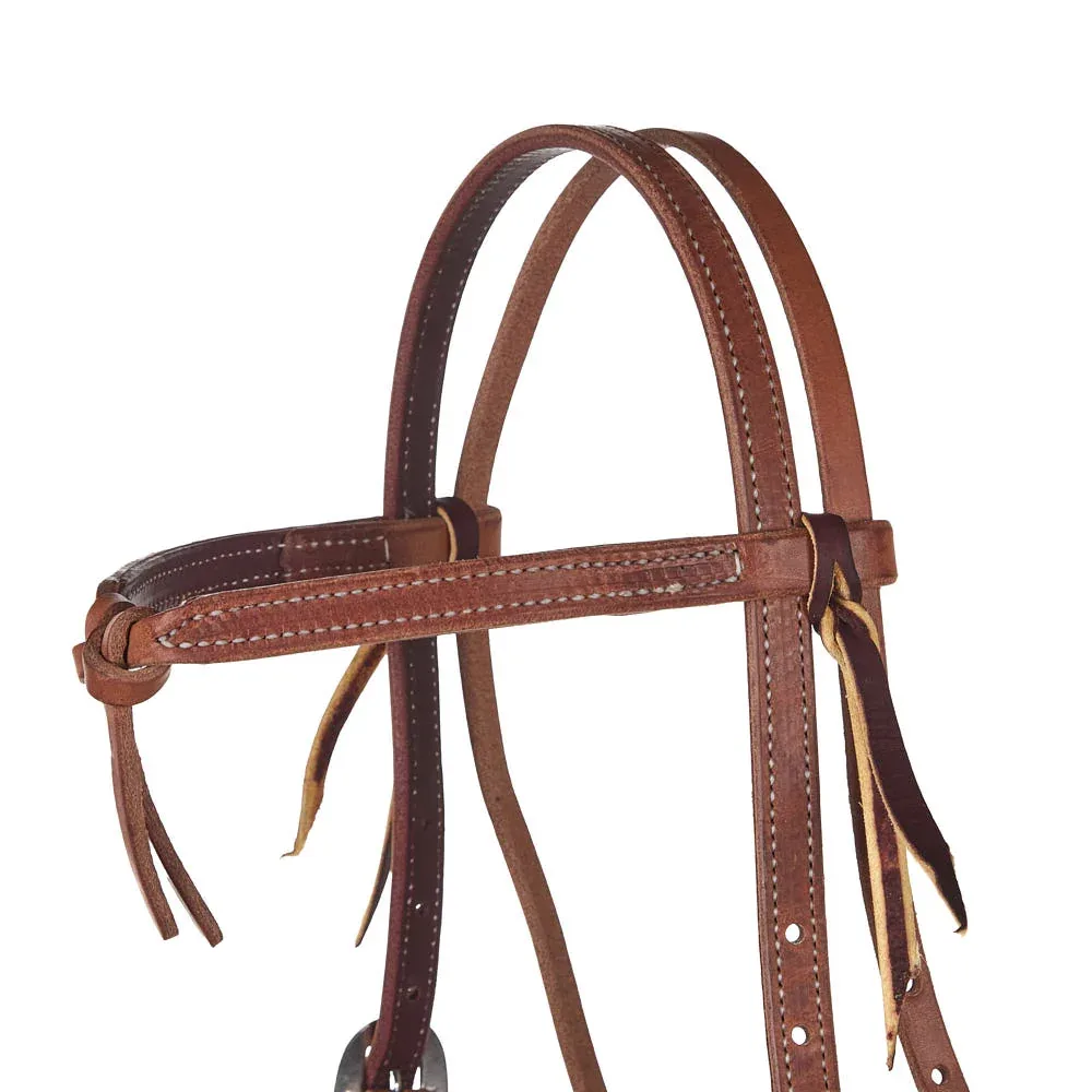 NRS Tack Premium Knotted Browband Headstall - Image 2