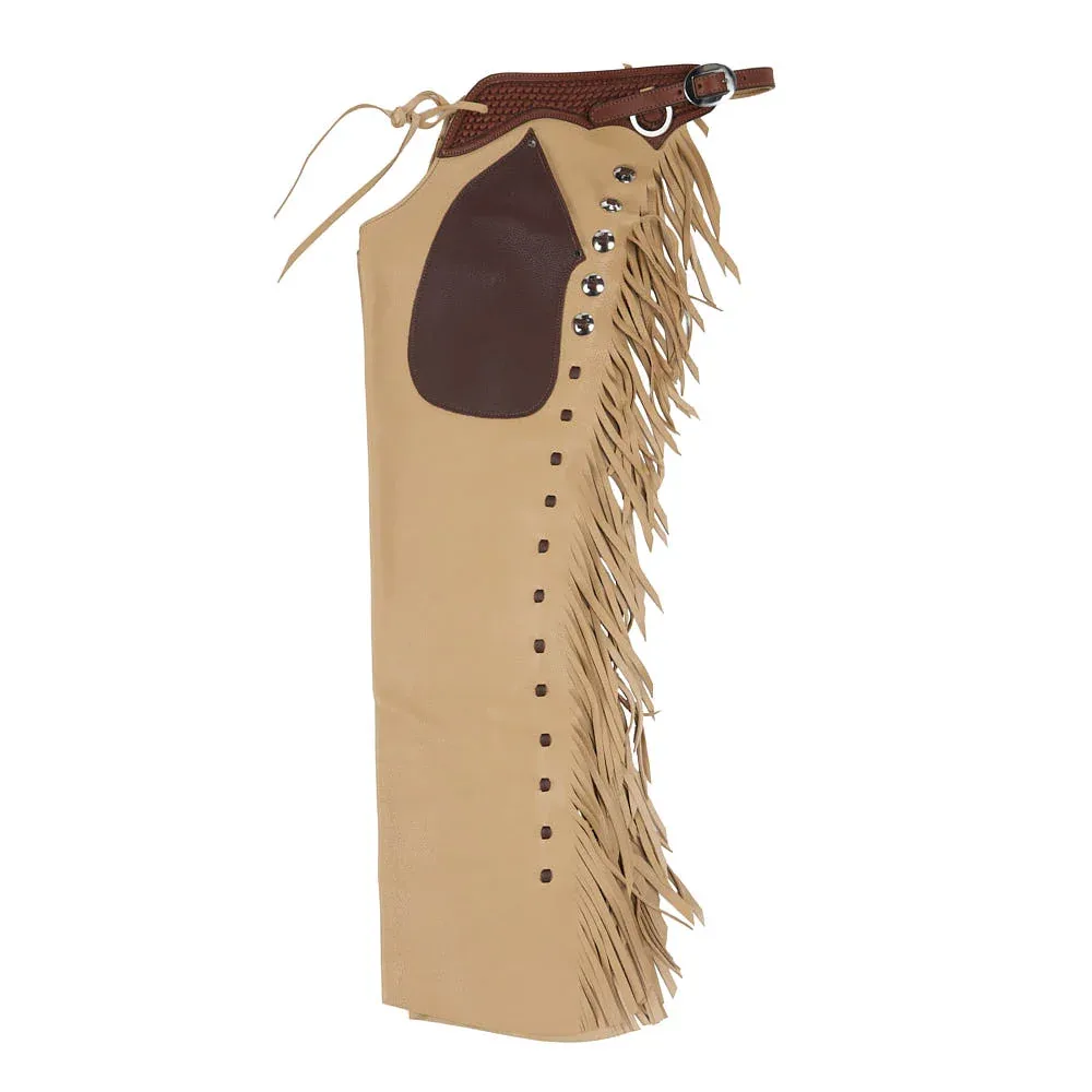 NRS Tan and Chocolate Lace Small Chaps