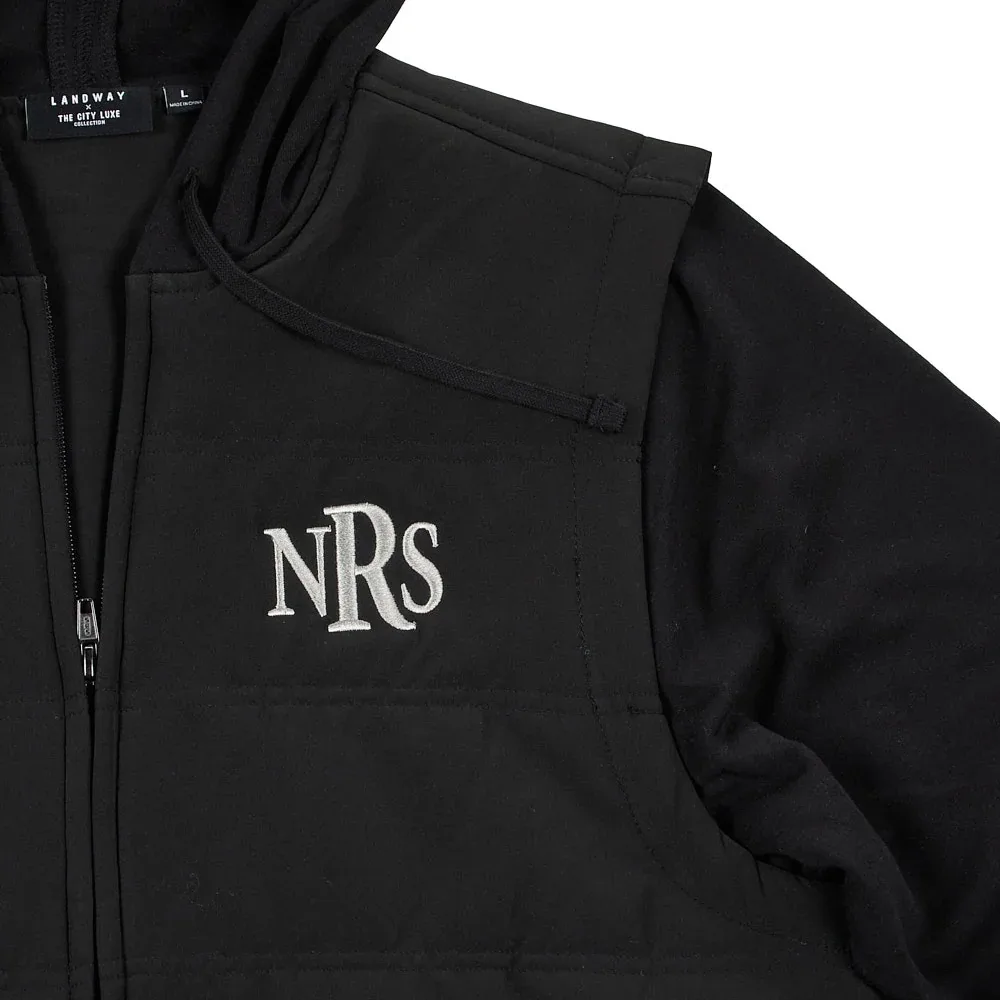 NRS Texas Black Commuter Insulated Mixed Media Jacket - Image 2